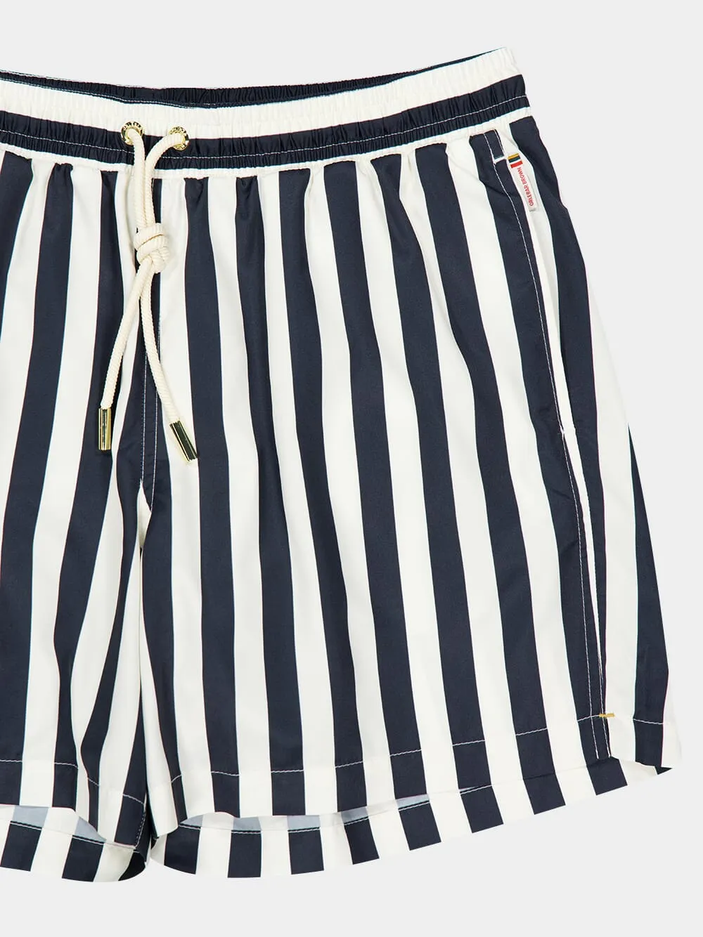 Night Iris Stripe Boxer Swim Shorts sold by Fashion Clinic product image thumbnail 4