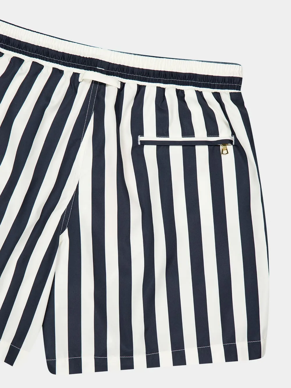 Night Iris Stripe Boxer Swim Shorts sold by Fashion Clinic product image thumbnail 5