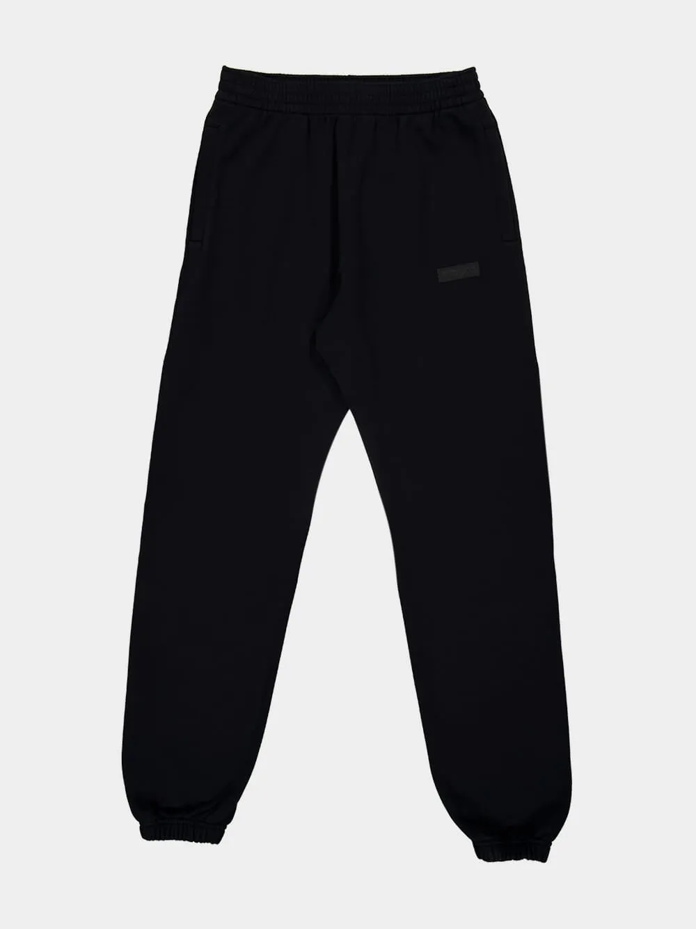 Black Logo Fleece Joggers sold by Fashion Clinic product image thumbnail 5