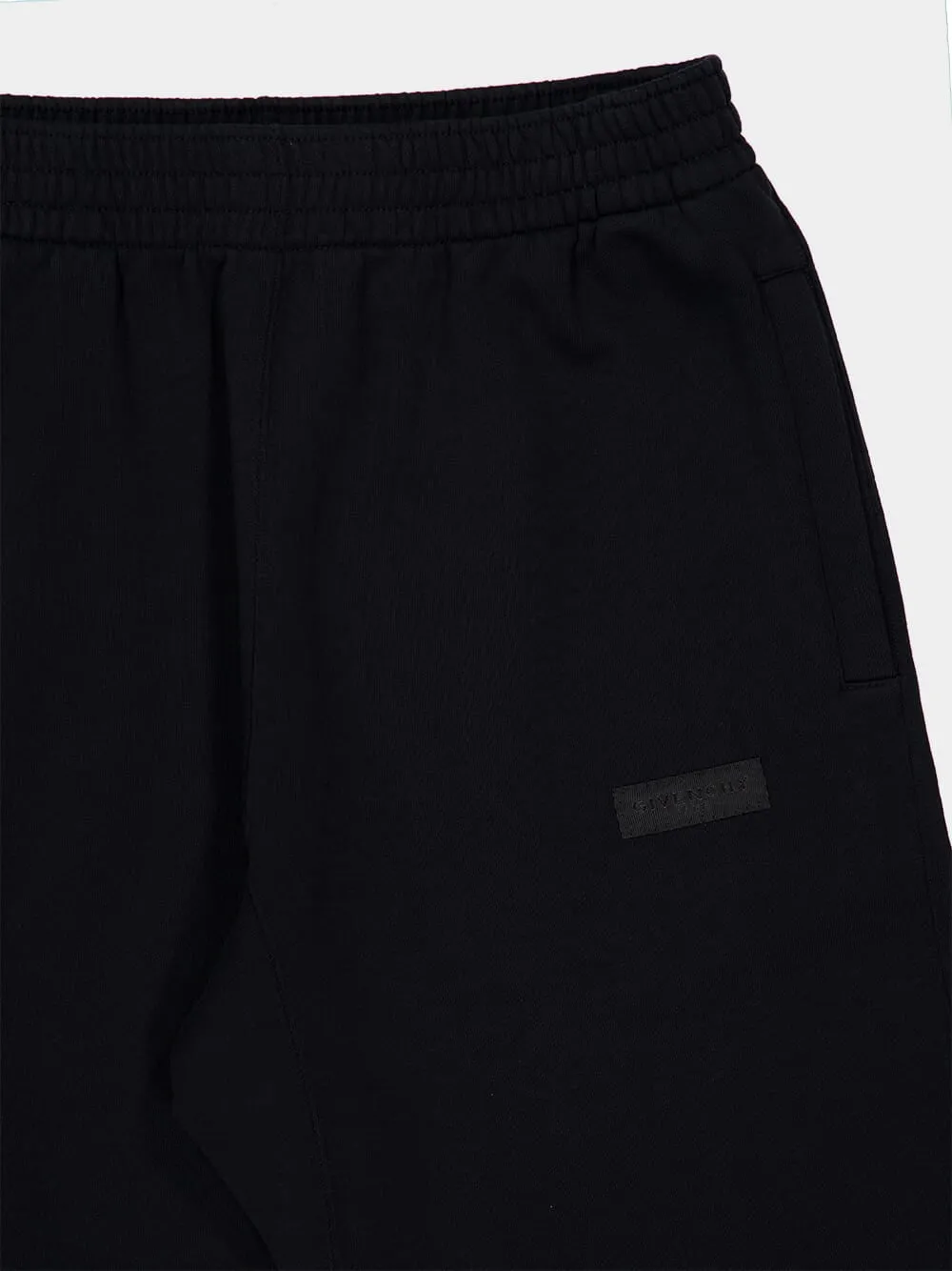 Black Logo Fleece Joggers sold by Fashion Clinic product image thumbnail 3