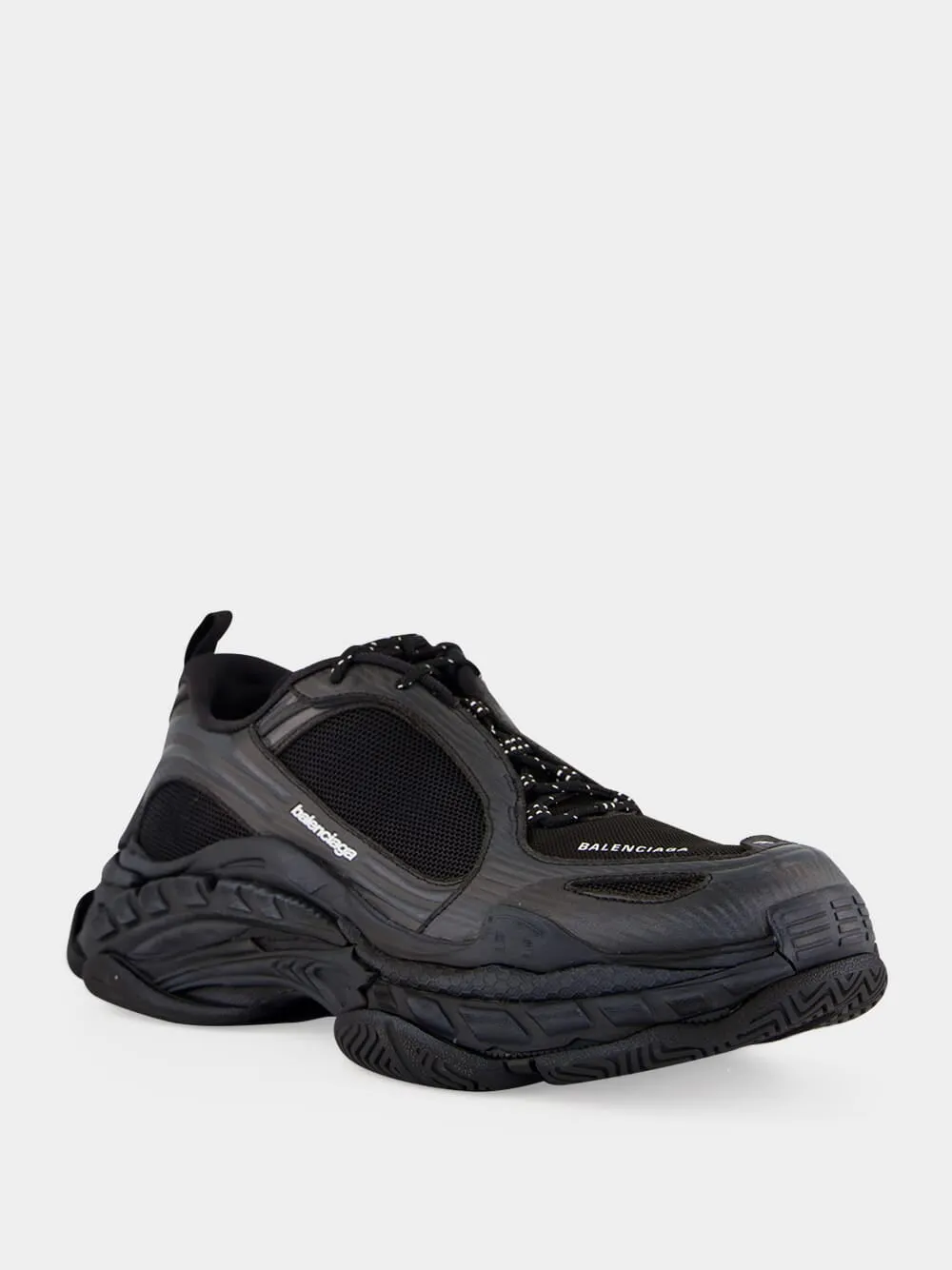 Black Triple S.2 Sneakers sold by Fashion Clinic product image thumbnail 3