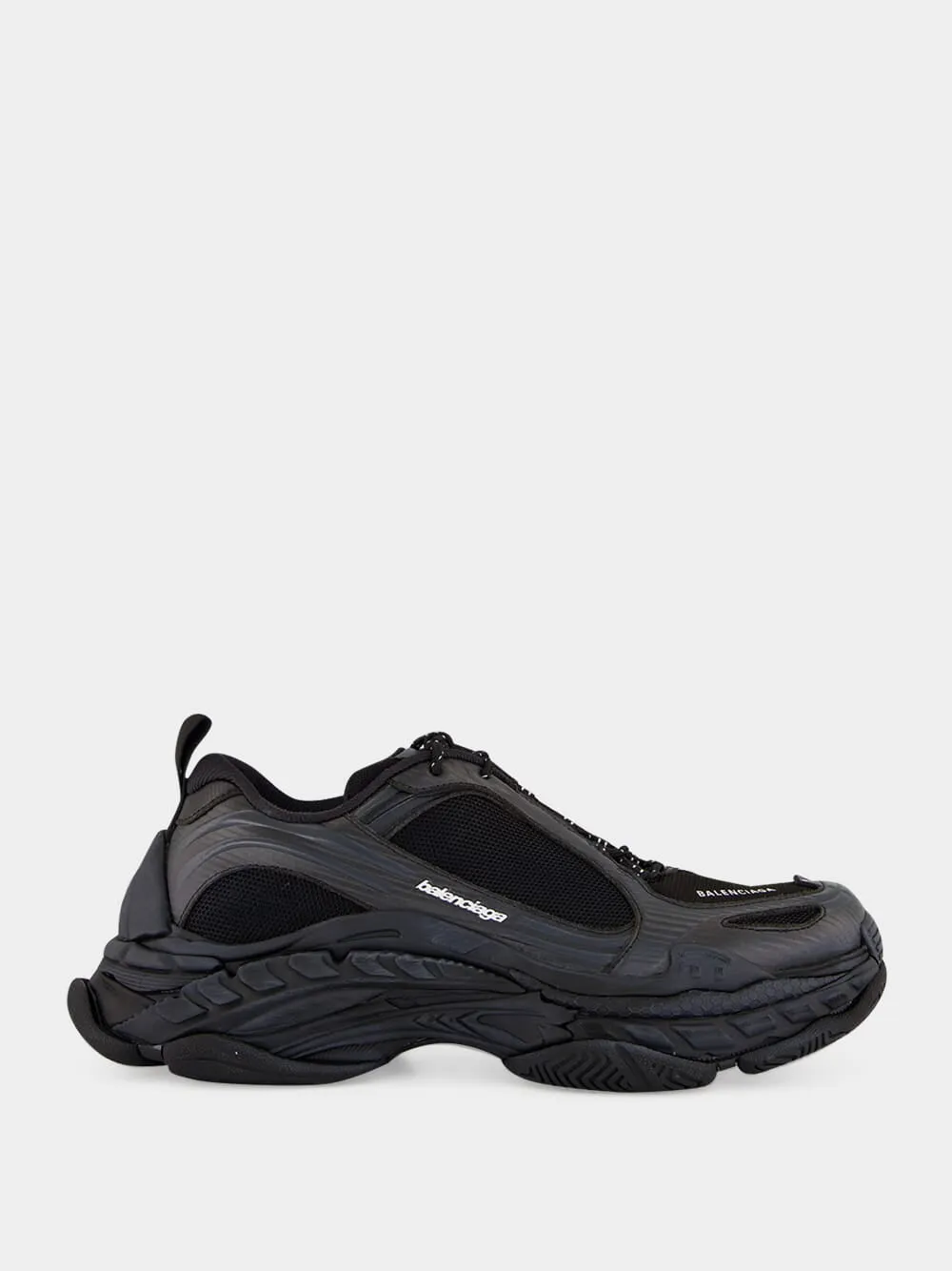Black Triple S.2 Sneakers sold by Fashion Clinic