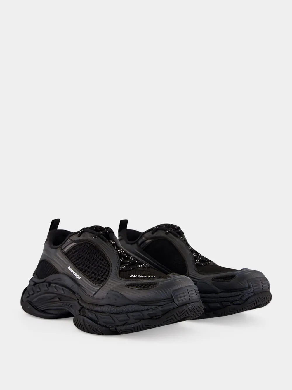 Black Triple S.2 Sneakers sold by Fashion Clinic product image thumbnail 4