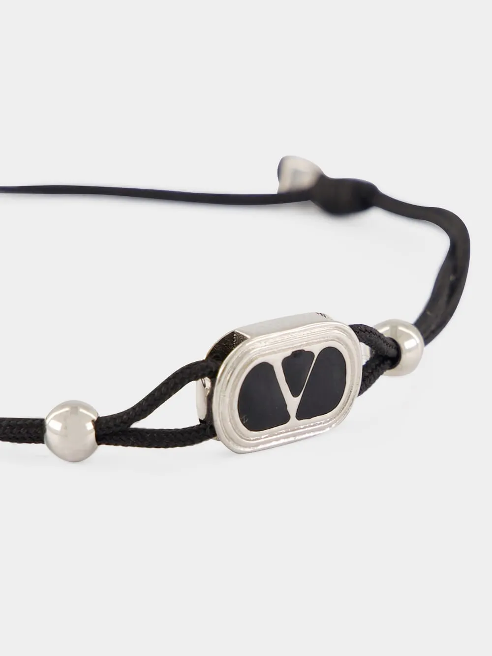 Black and Silver Ovalette Bracelet sold by Fashion Clinic product image thumbnail 4