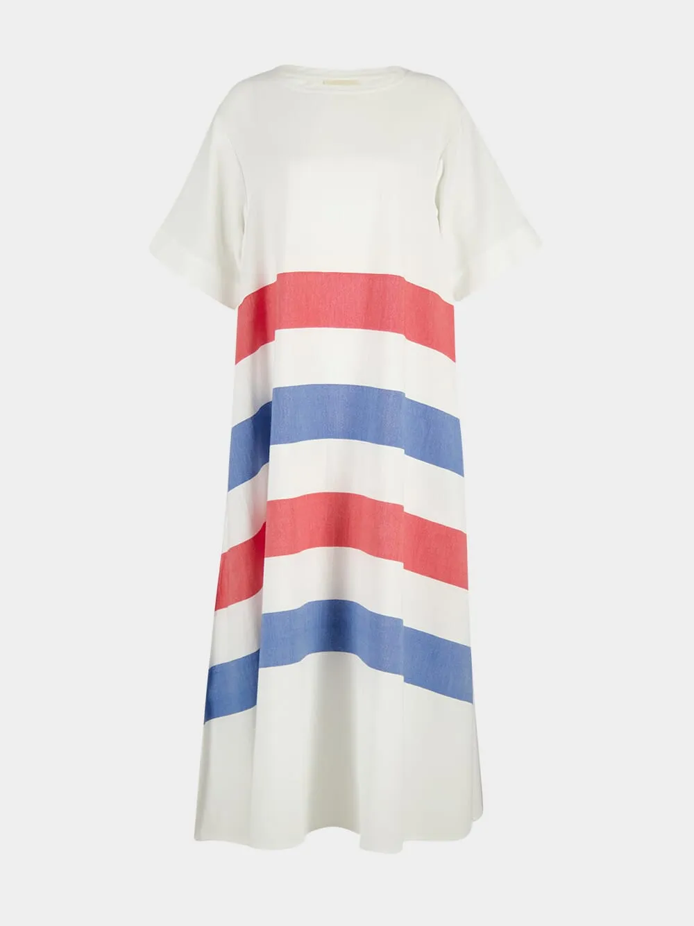Marrakshi Life Striped Cotton Maxi Dress sold by Fashion Clinic