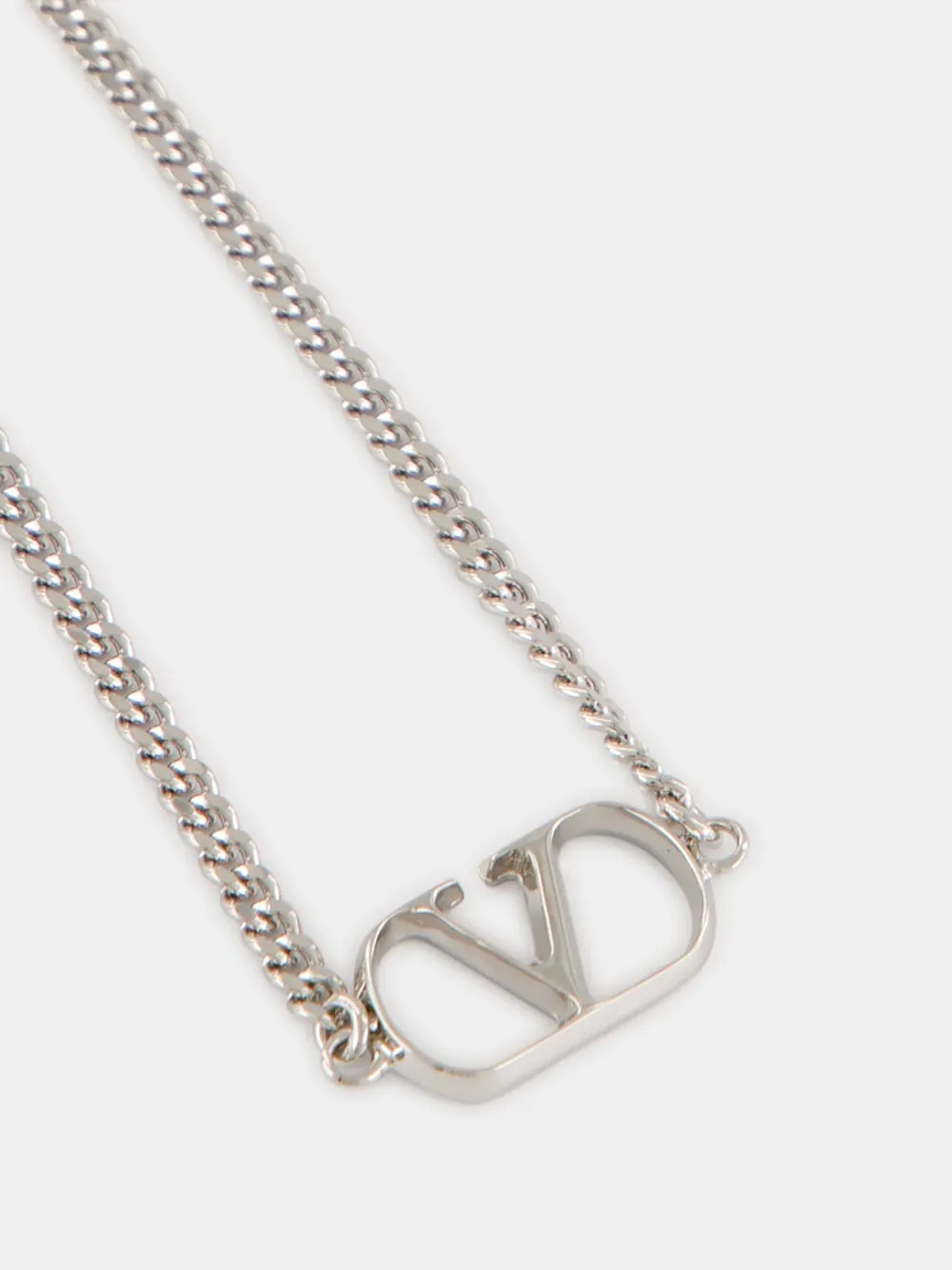 Silver VLogo Signature Bracelet sold by Fashion Clinic product image thumbnail 2