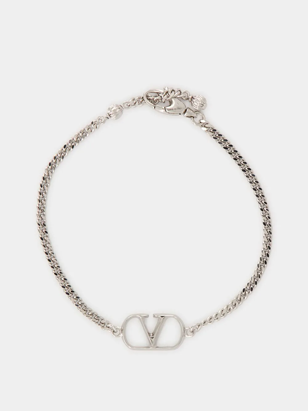 Silver VLogo Signature Bracelet sold by Fashion Clinic