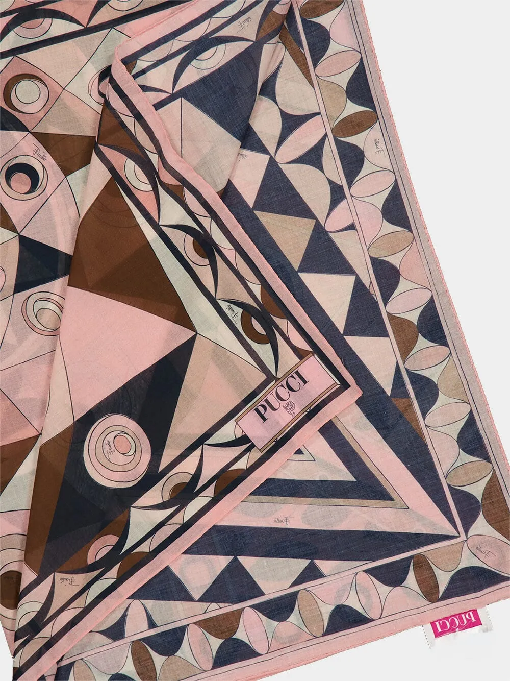 Pink Mixed Prints Cotton Sarong sold by Fashion Clinic product image thumbnail 4