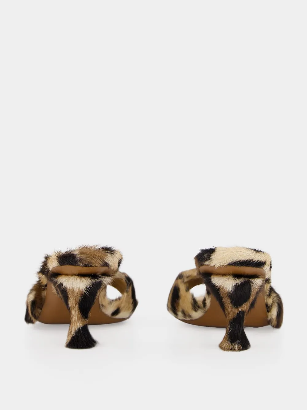 Leopard-Print Keira Mules sold by Fashion Clinic product image thumbnail 5