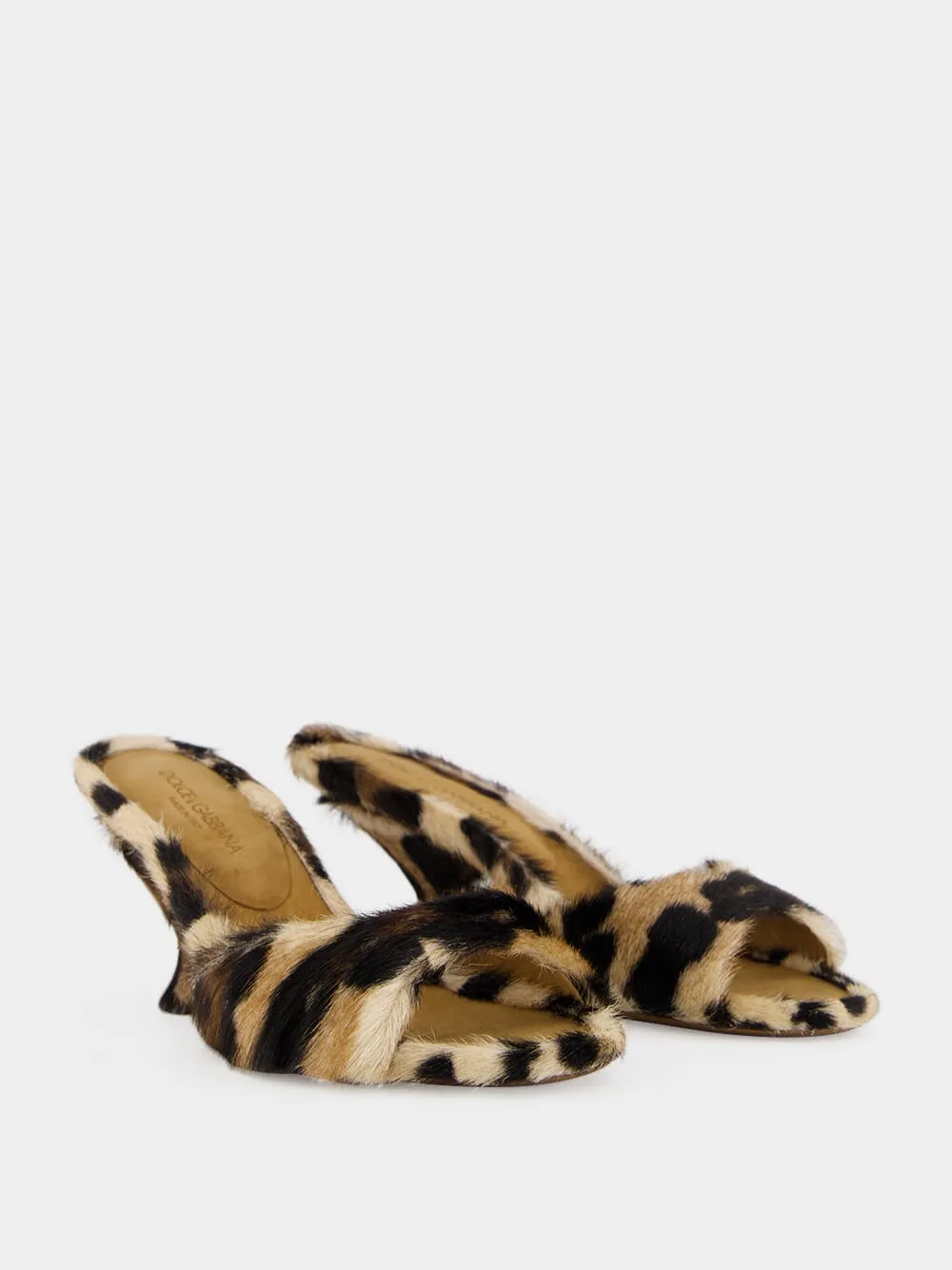 Leopard-Print Keira Mules sold by Fashion Clinic product image thumbnail 3