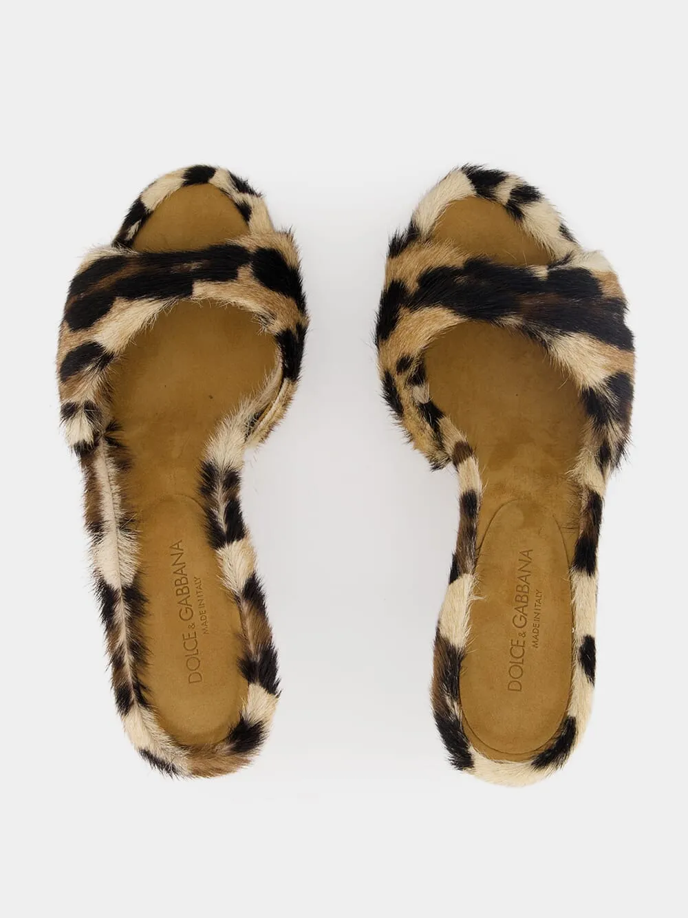 Leopard-Print Keira Mules sold by Fashion Clinic product image thumbnail 4