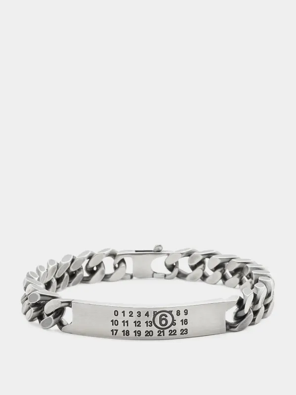 Silver Classic Chain Bracelet made by Maison Margiela