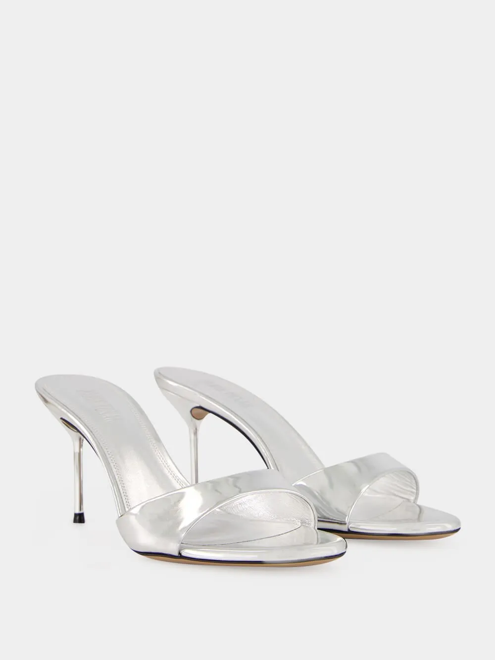 Silver Lidia 70 Mule sold by Fashion Clinic product image thumbnail 3
