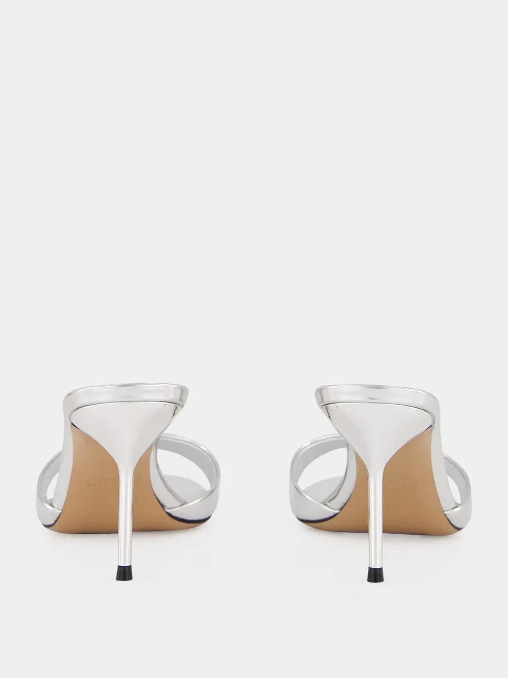 Silver Lidia 70 Mule sold by Fashion Clinic product image thumbnail 5