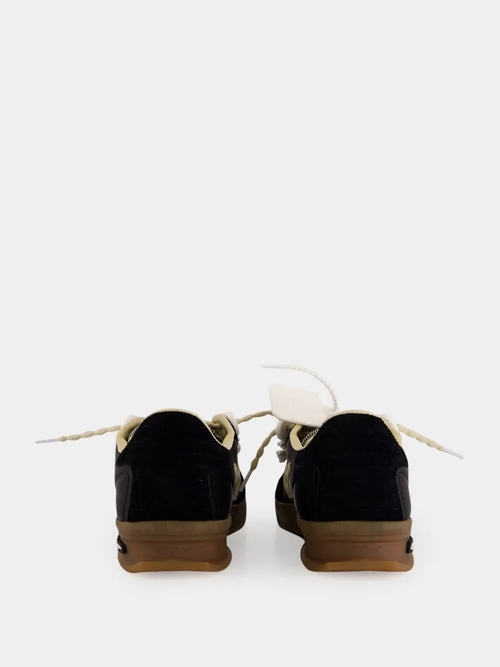 Black and Beige End Of Play Sneakers sold by Fashion Clinic product image thumbnail 5