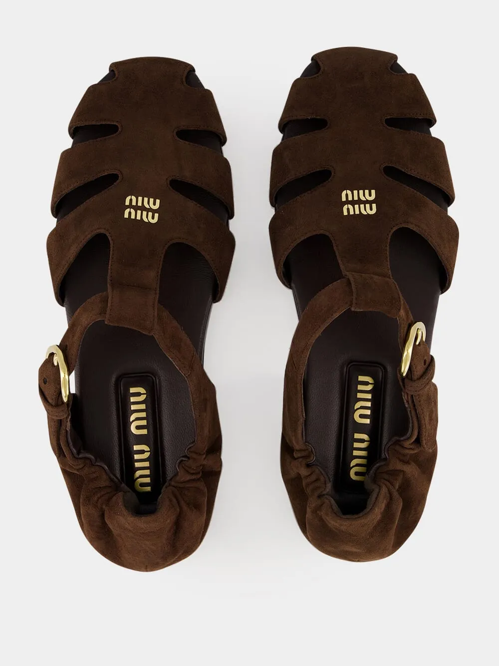 Brown Suede Fisherman Sandals sold by Fashion Clinic product image thumbnail 4