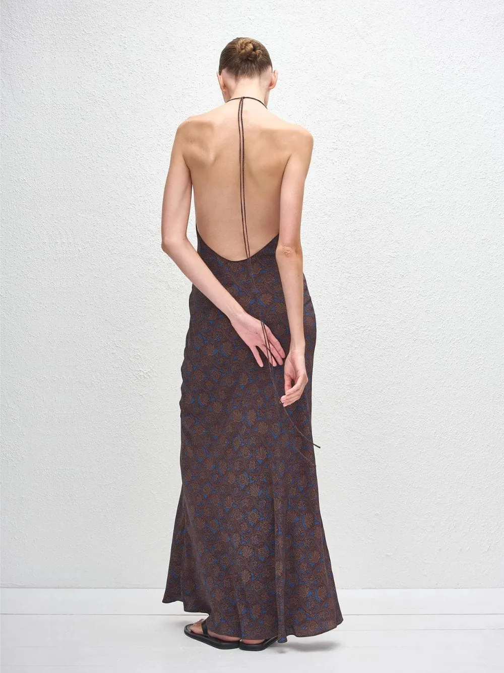 Marrakesh Low Back Halter Dress sold by Fashion Clinic product image thumbnail 3