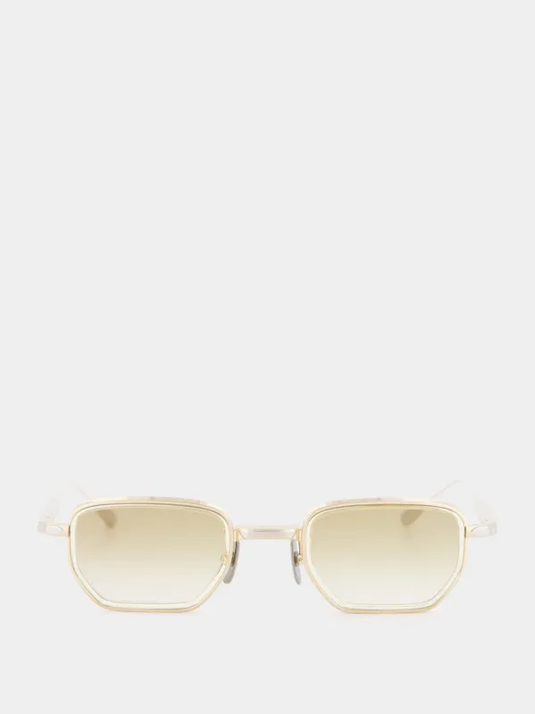 Gold All the Time in the World Sunglasses made by Fashion Clinic