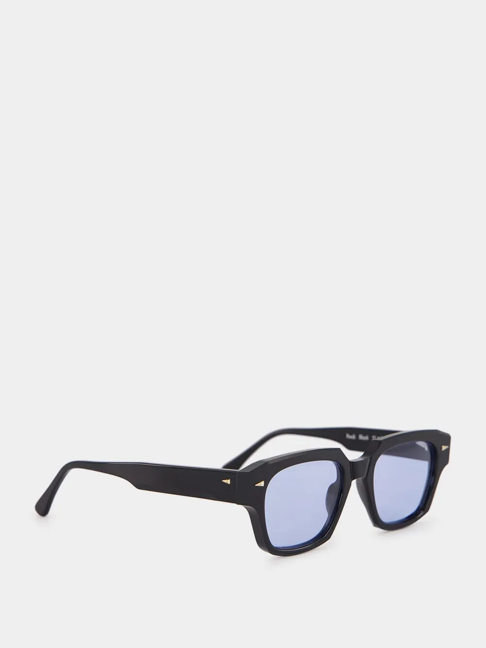 Rivoli Black and Sky Blue Sunglasses sold by Fashion Clinic product image thumbnail 2