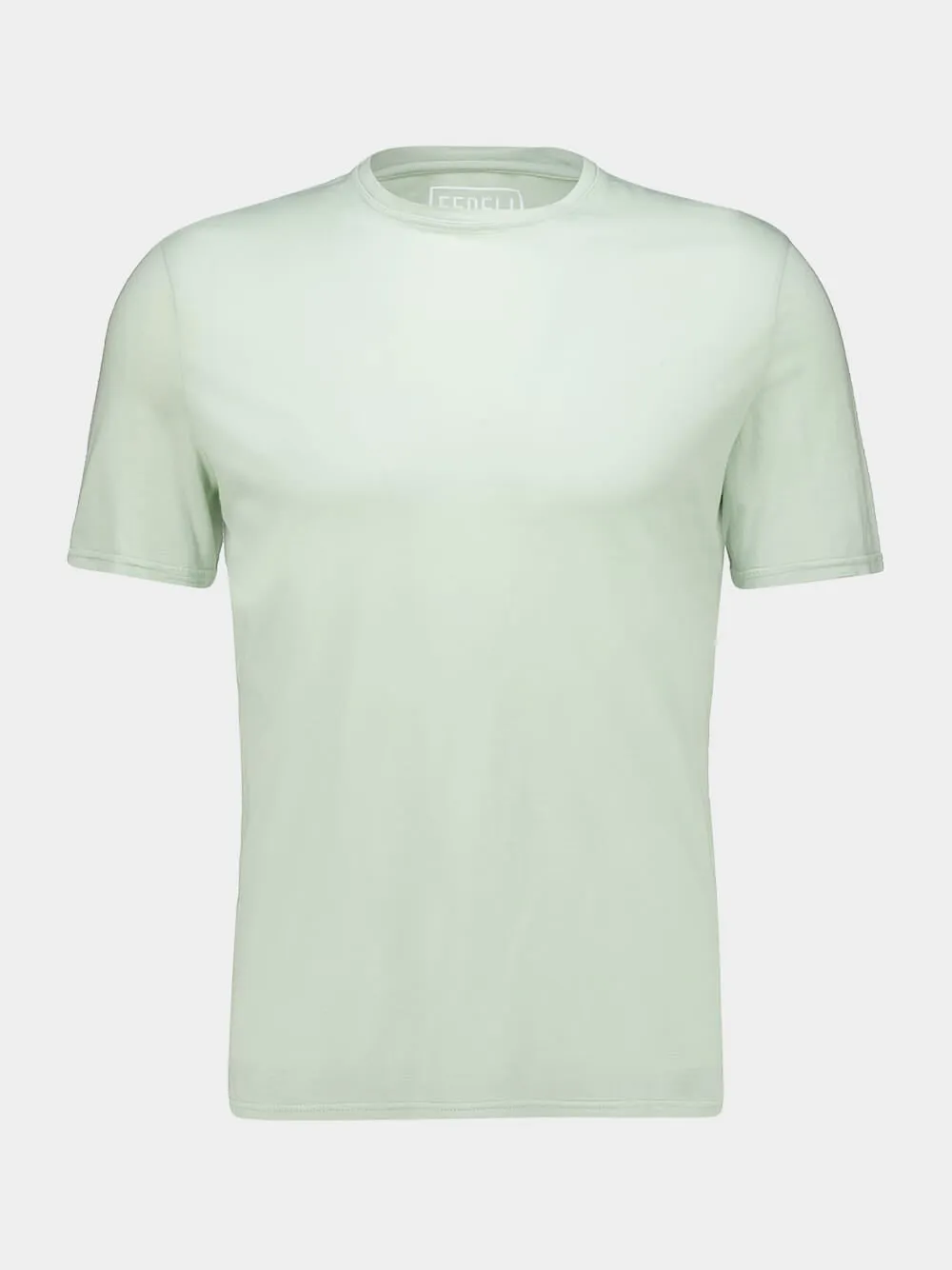 Light Green Gary Cotton T-Shirt sold by Fashion Clinic