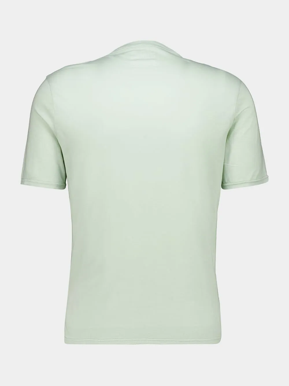 Light Green Gary Cotton T-Shirt sold by Fashion Clinic product image thumbnail 2