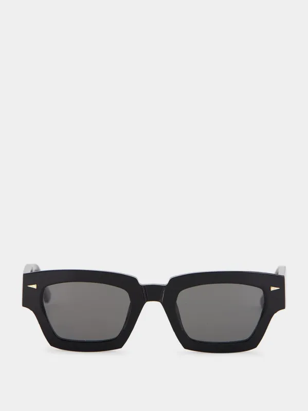Black Magenta Sunglasses made by Fashion Clinic