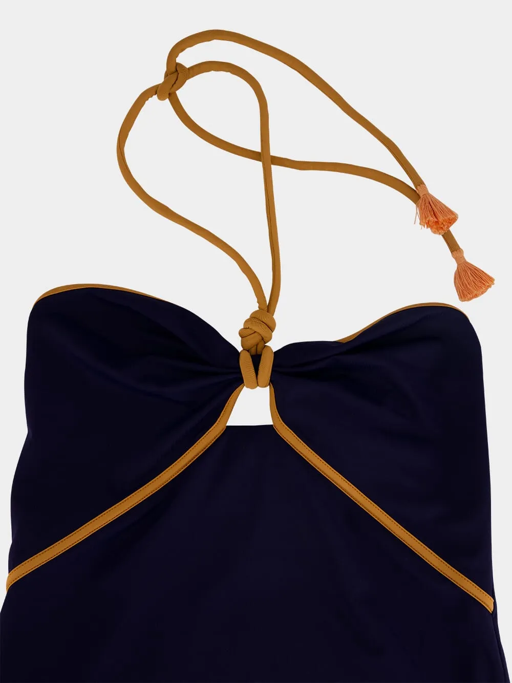 Navy Salt And Saddle One-Piece sold by Fashion Clinic product image thumbnail 4