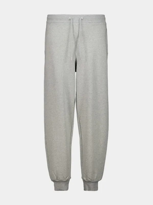Light Heather Grey Ami Trackpants made by Ami
