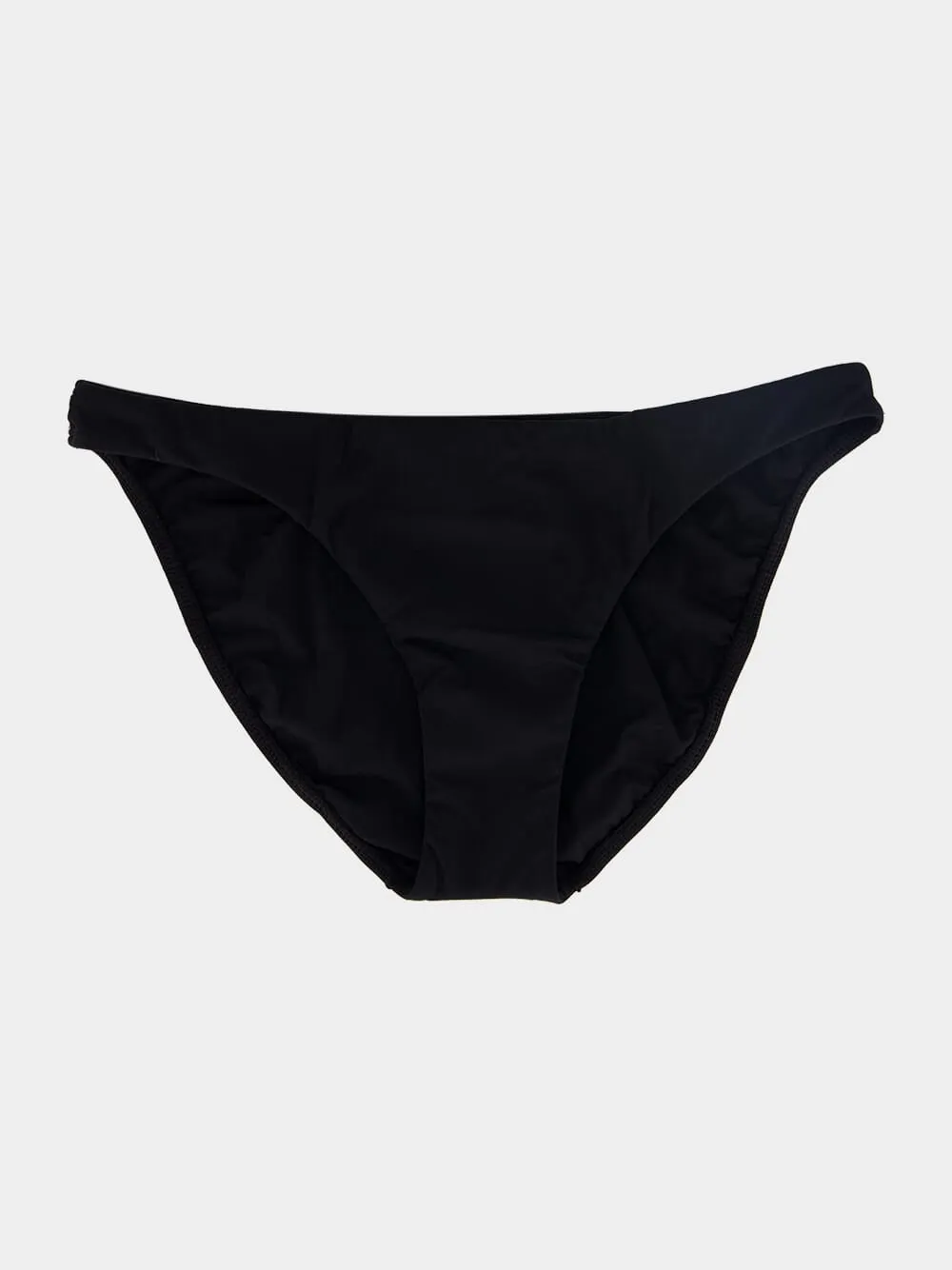 Black Solid Basic Bikini Bottom sold by Fashion Clinic product image thumbnail 3