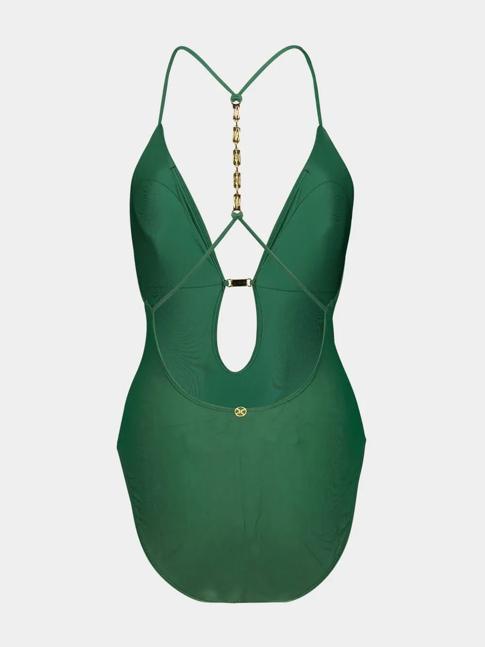 Green Matte Mage Joanna Swimsuit sold by Fashion Clinic product image thumbnail 4