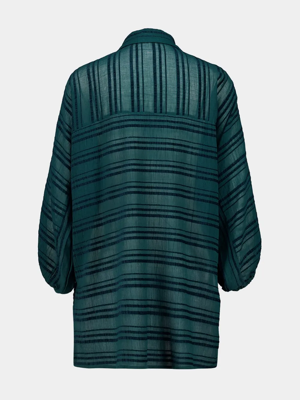 Green Jenna Shirt Cover Up sold by Fashion Clinic product image thumbnail 3