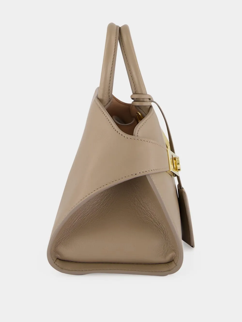 Warm Taupe Extra Small Hug Handbag sold by Fashion Clinic product image thumbnail 5