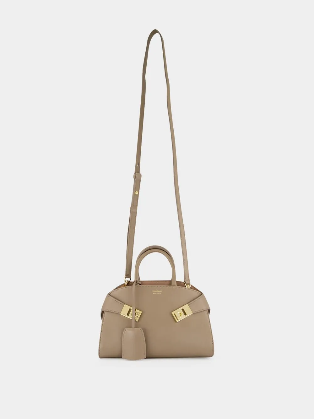 Warm Taupe Extra Small Hug Handbag sold by Fashion Clinic product image thumbnail 2