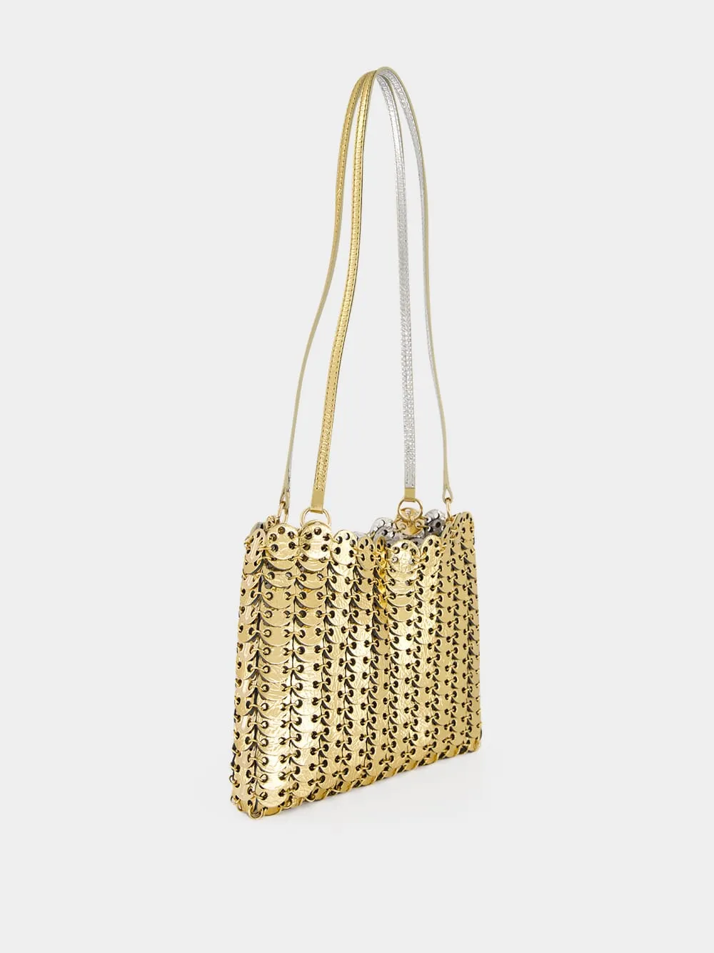 1969 Flip Gold and Silver Leather Bag sold by Fashion Clinic product image thumbnail 5