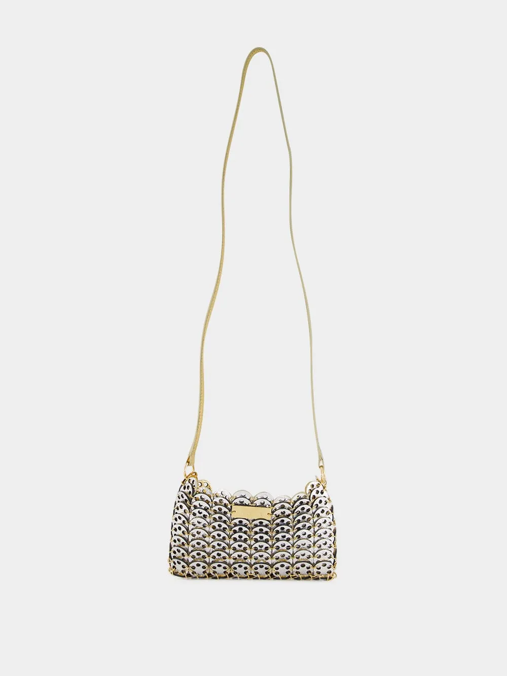 1969 Flip Gold and Silver Leather Crossbody Bag sold by Fashion Clinic product image thumbnail 2