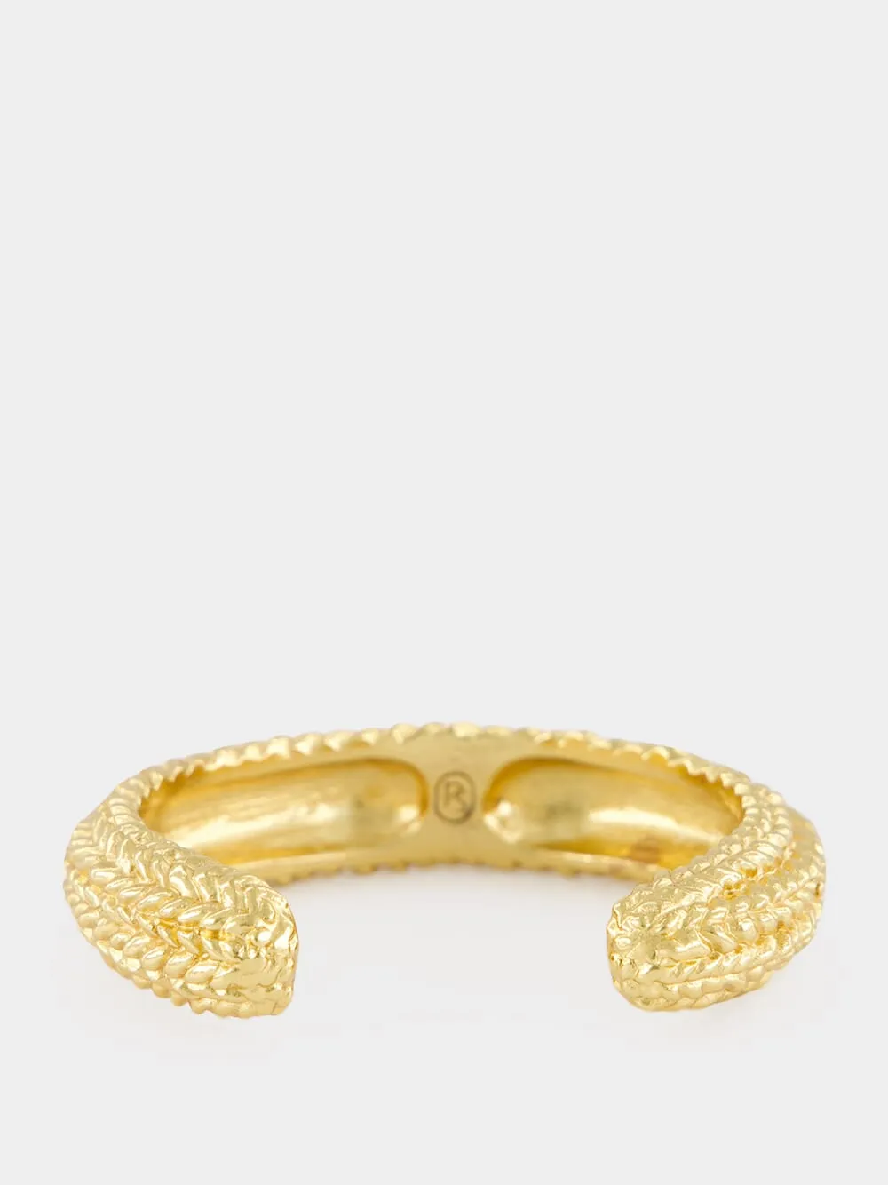 Margo 18K Gold Textured Bracelet sold by Fashion Clinic product image thumbnail 3