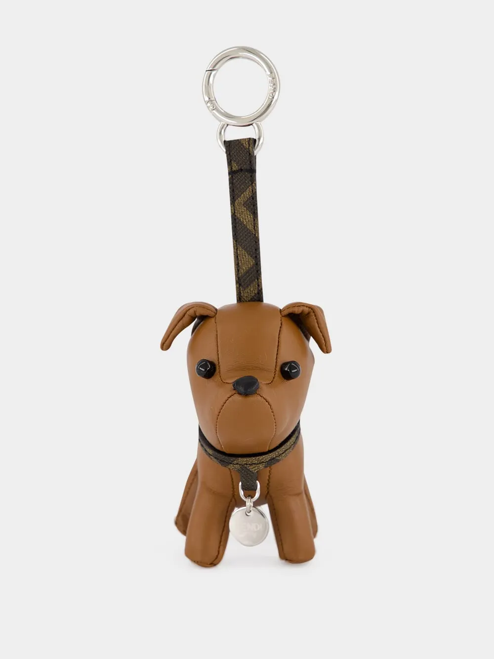 Brown Ito Leather Dog Charm sold by Fashion Clinic