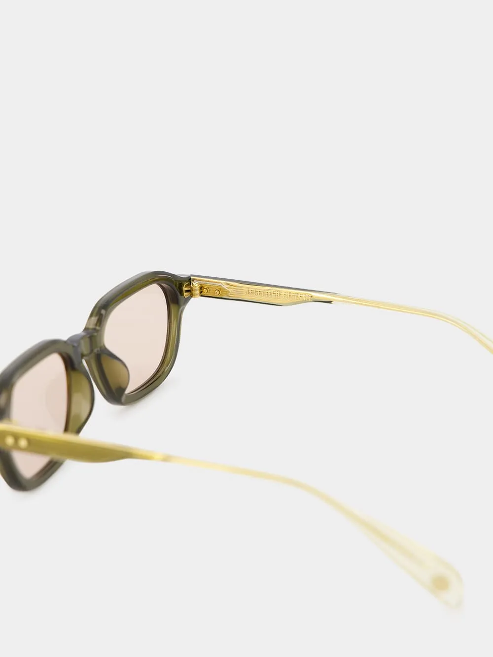 Deep Green Dolce Far Niente Sunglasses sold by Fashion Clinic product image thumbnail 4
