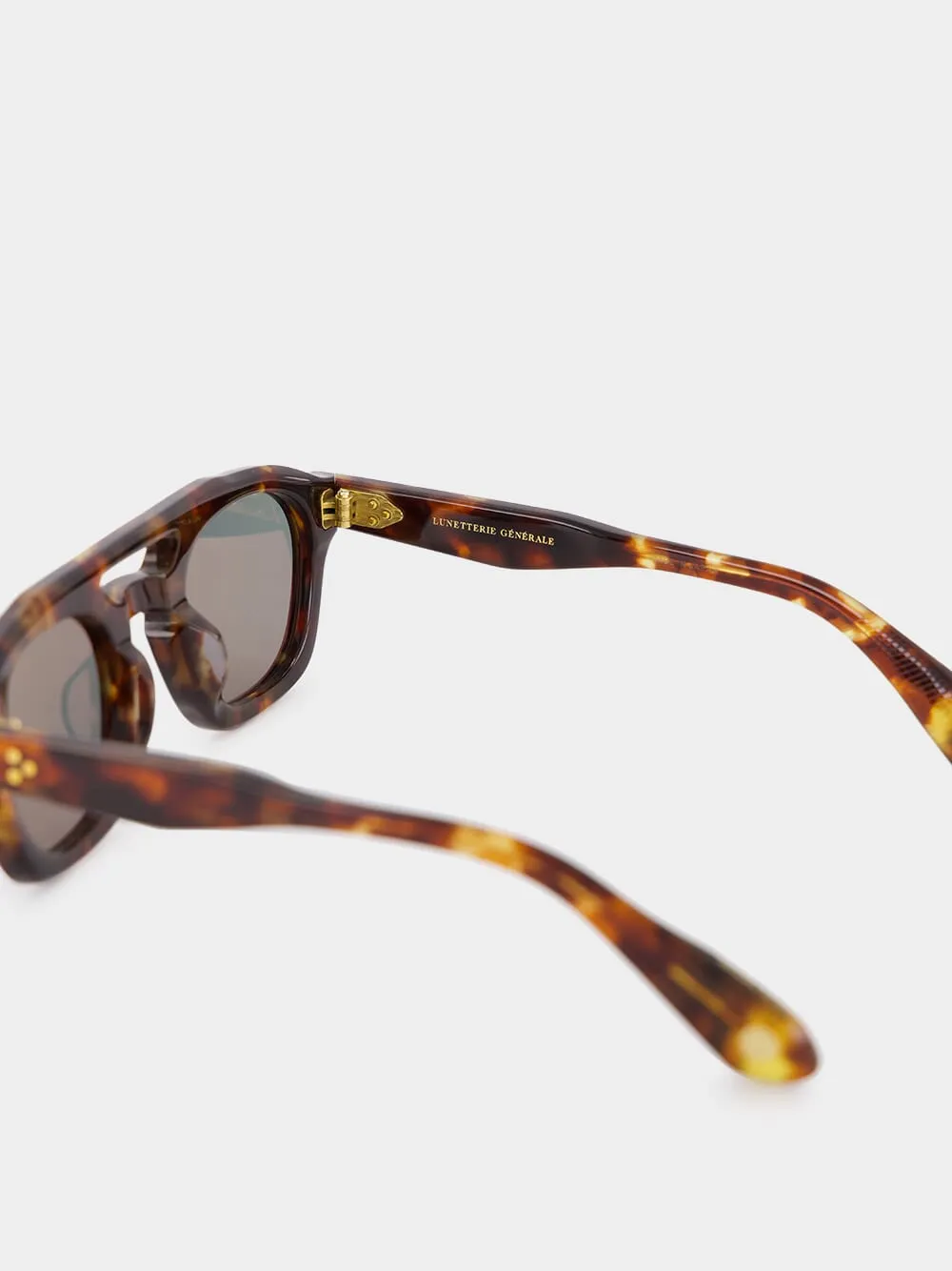 Tortoise Pièce De Résistance Sunglasses sold by Fashion Clinic product image thumbnail 4