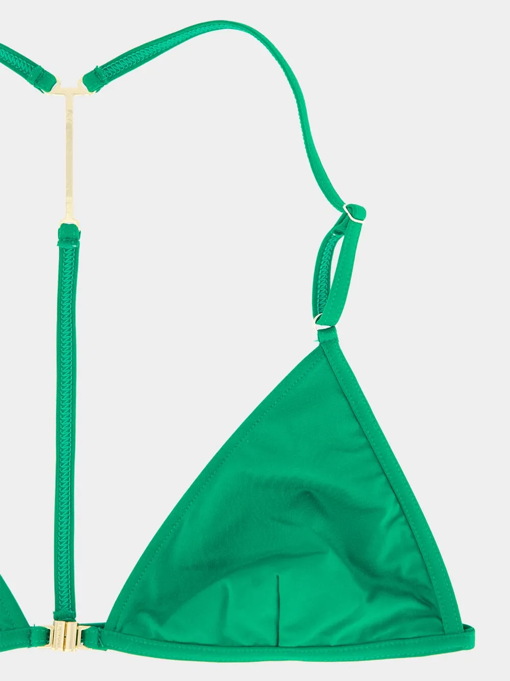 Green Triangle Bikini with T-Trim sold by Fashion Clinic product image thumbnail 5