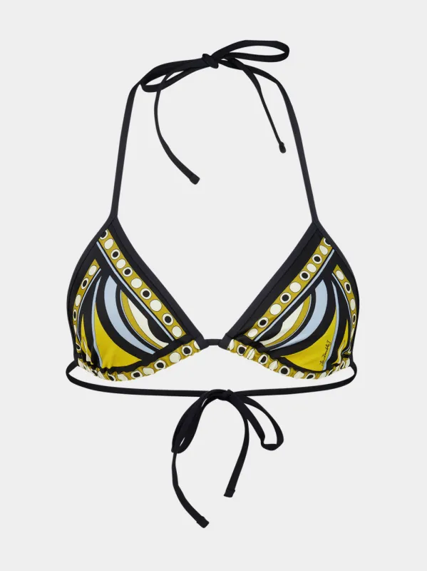 Sanctuary Placée Black Lycra Bikini Top made by LA DoubleJ