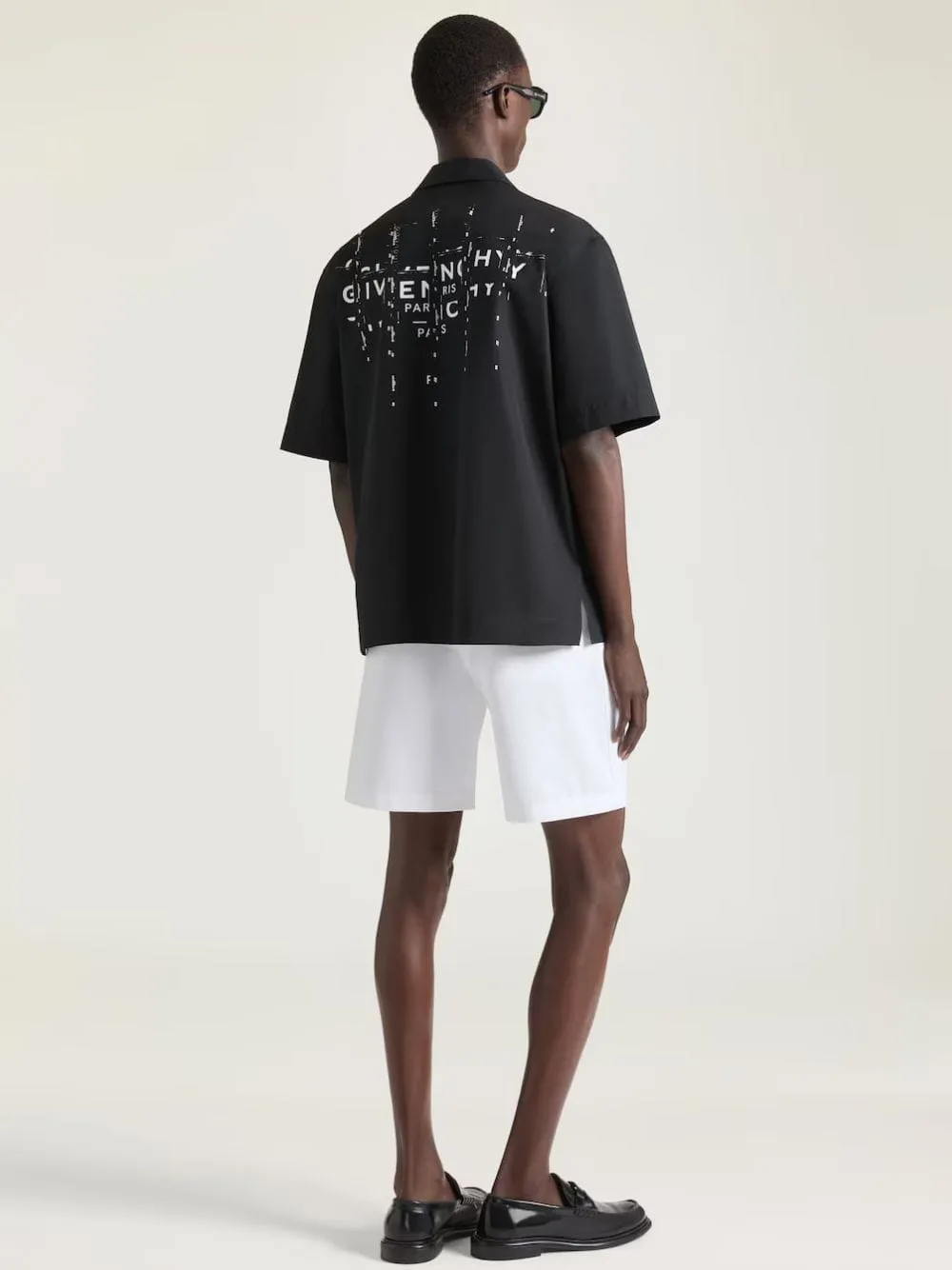 Poplin Shirt with Photographic Negative Print sold by Fashion Clinic product image thumbnail 3