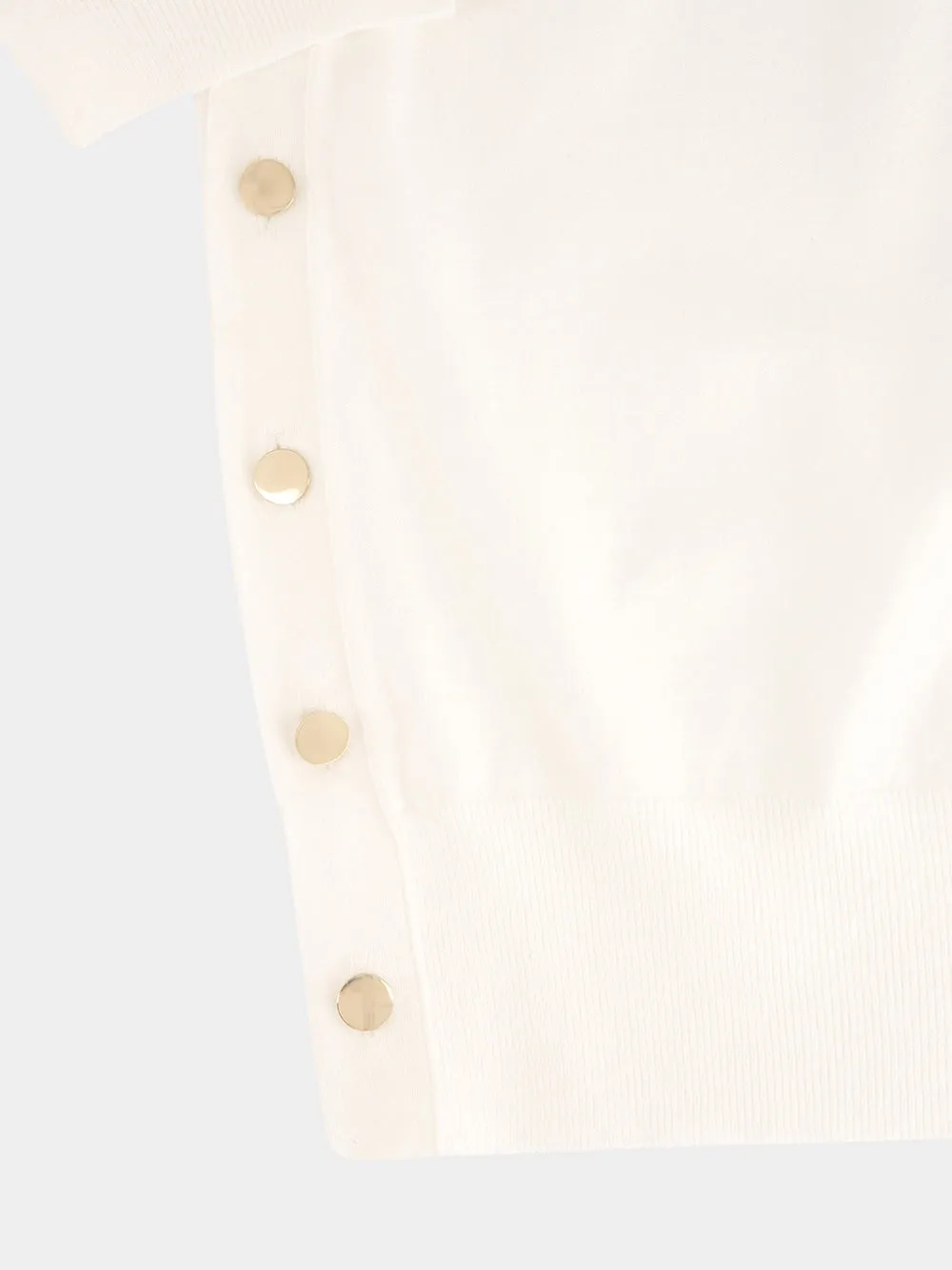Natural White Mini Minamoto Knit Sweater sold by Fashion Clinic product image thumbnail 4