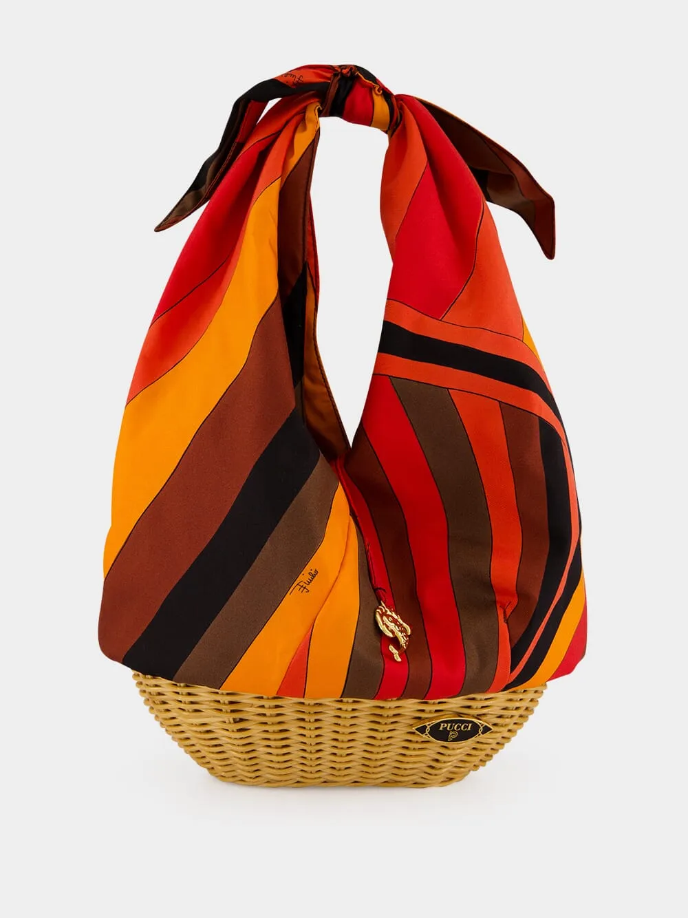 Orange and Black Picnic Bag sold by Fashion Clinic
