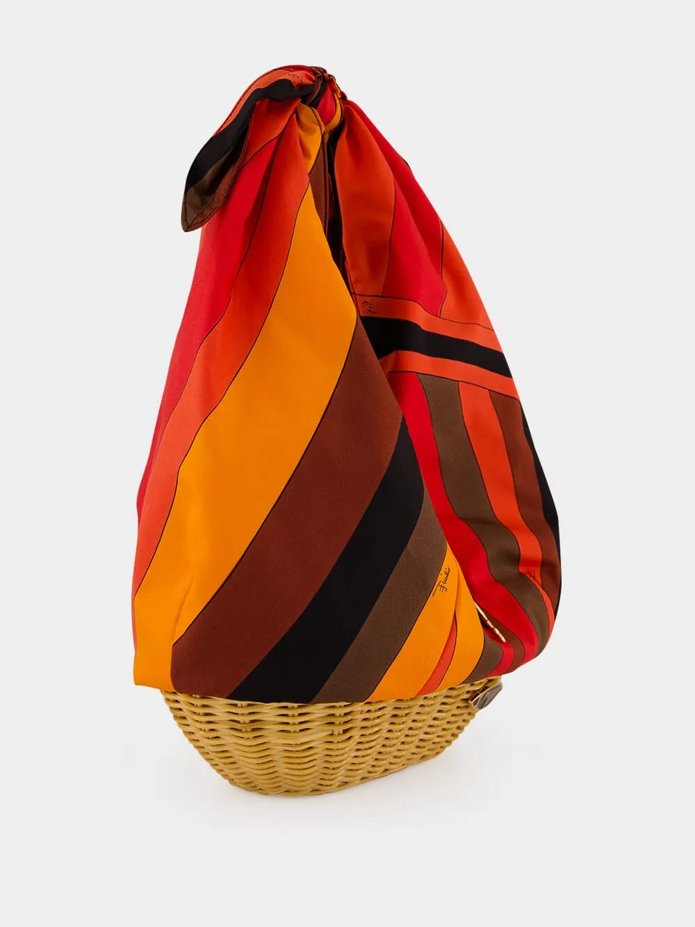 Orange and Black Picnic Bag sold by Fashion Clinic product image thumbnail 3