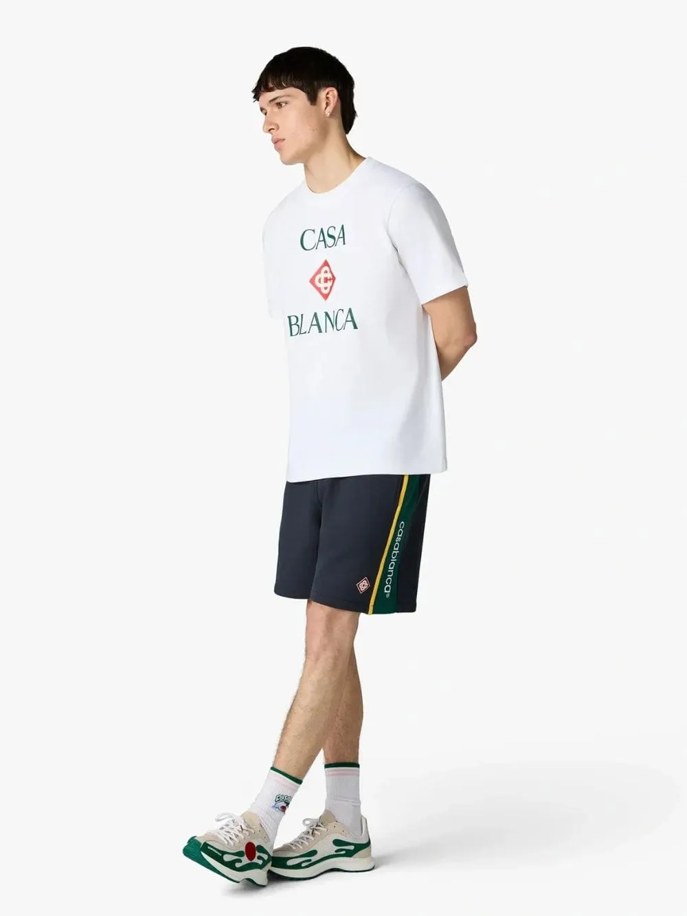White Diamond Logo T-Shirt sold by Fashion Clinic