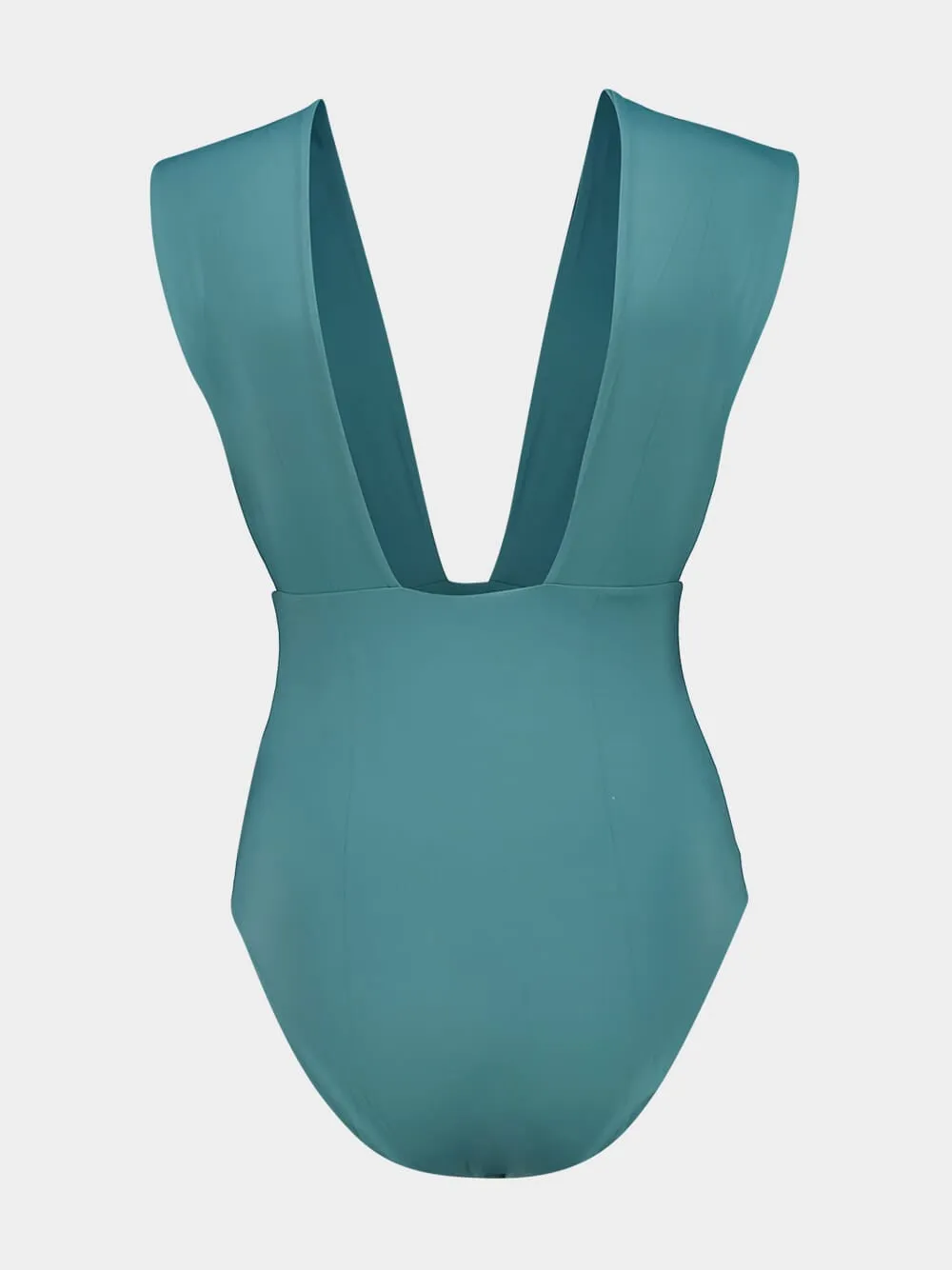 Isabel Swimsuit in Seaweed Green sold by Fashion Clinic product image thumbnail 4