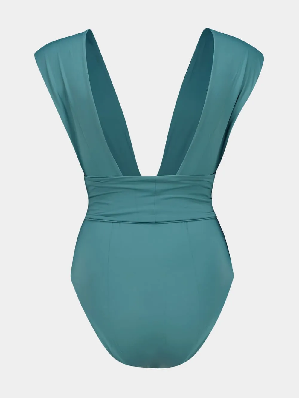 Isabel Swimsuit in Seaweed Green sold by Fashion Clinic product image thumbnail 2