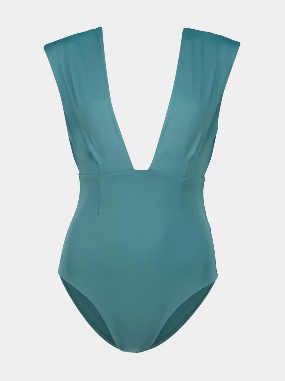 Isabel Swimsuit in Seaweed Green sold by Fashion Clinic product image thumbnail 3