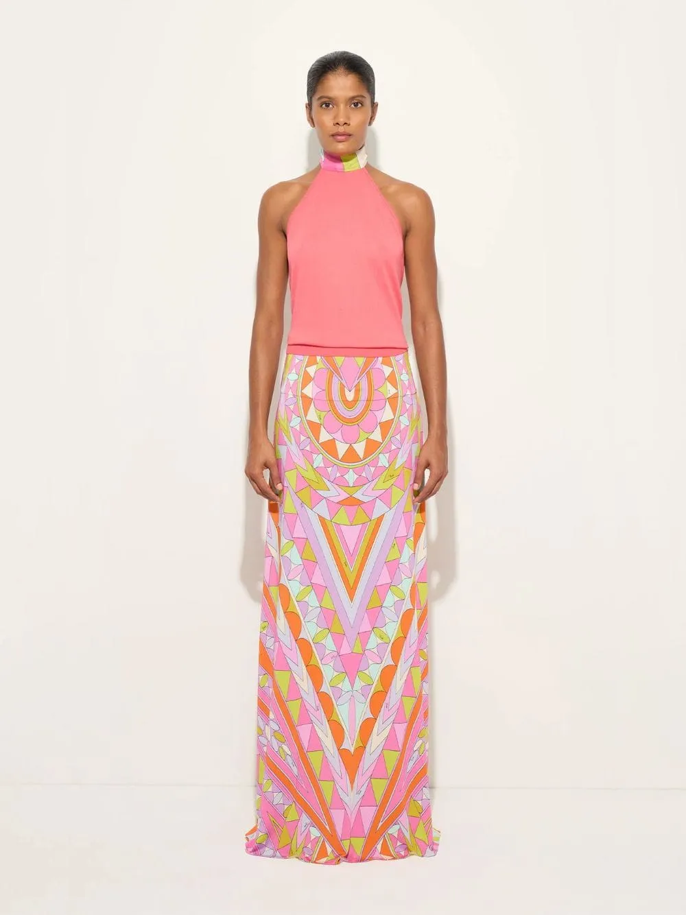 Manuba Print Long Skirt sold by Fashion Clinic